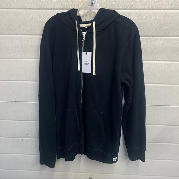 NWT Reigning Champ Midweight Terry Full Zip Hoodie - Navy XXL - Picture 4 of 12
